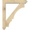 Ekena Millwork Balboa Arts and Crafts Rough Sawn Bracket w/ Offset Brace, Douglas Fir, 6"W x 32"D x 38"H BKT0604X32X38BOA03RDF - alternate 3
